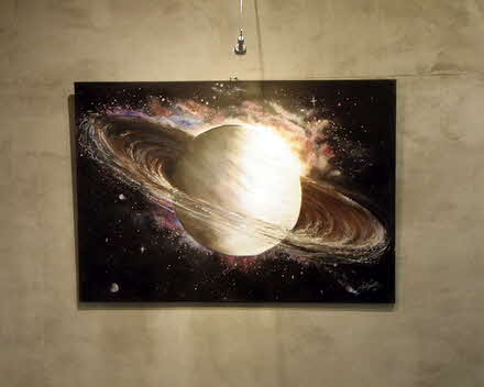 Ausstellung Angelina Bke am 17.02.2024 - INTERSTELLAR - Saturn