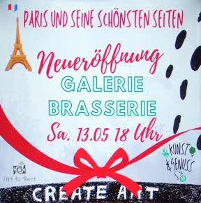 Eröffnung Galerie Brasserie Sa 13.05.2023